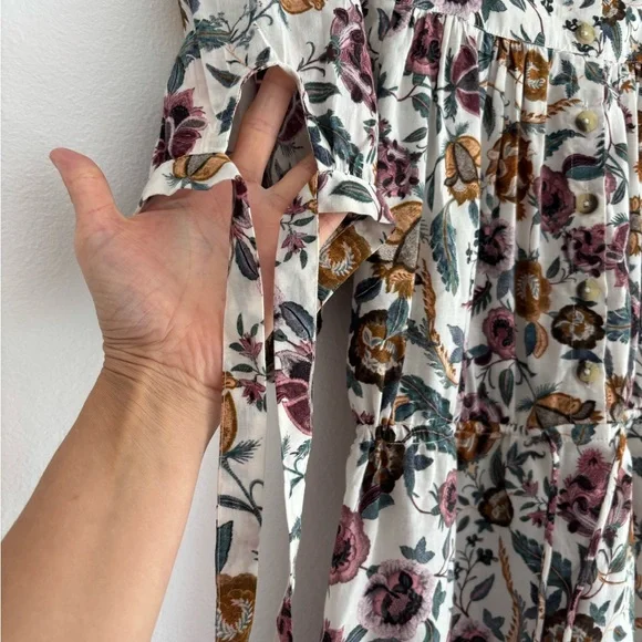 Floral Print Women's Dress - Picture 7 of 15